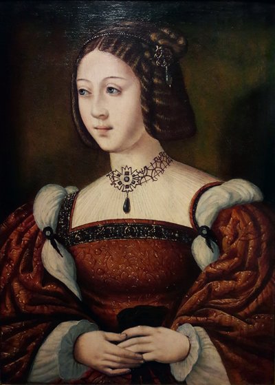 Portrait of Isabella of Portugal (1503-1539) by Anonymous